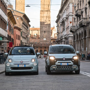 Photo essai ville Fiat 500 et Panda Hybrid (2020)