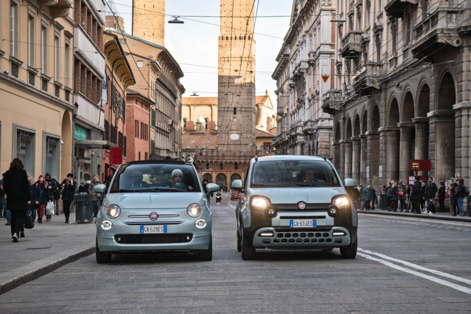 Photo essai ville Fiat 500 et Panda Hybrid (2020)