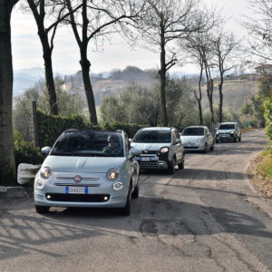 Photo essai route Fiat 500 et Panda Hybrid (2020)