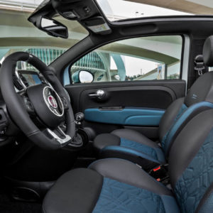 Photo sièges avant Seaqual Fiat 500 Hybrid (2020)
