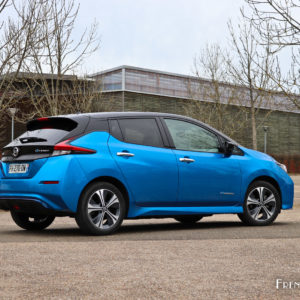 Photo 3/4 arrière Nissan Leaf e+ II (2020)