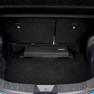 Photo coffre et système audio Bose Nissan Leaf e+ II (2020)