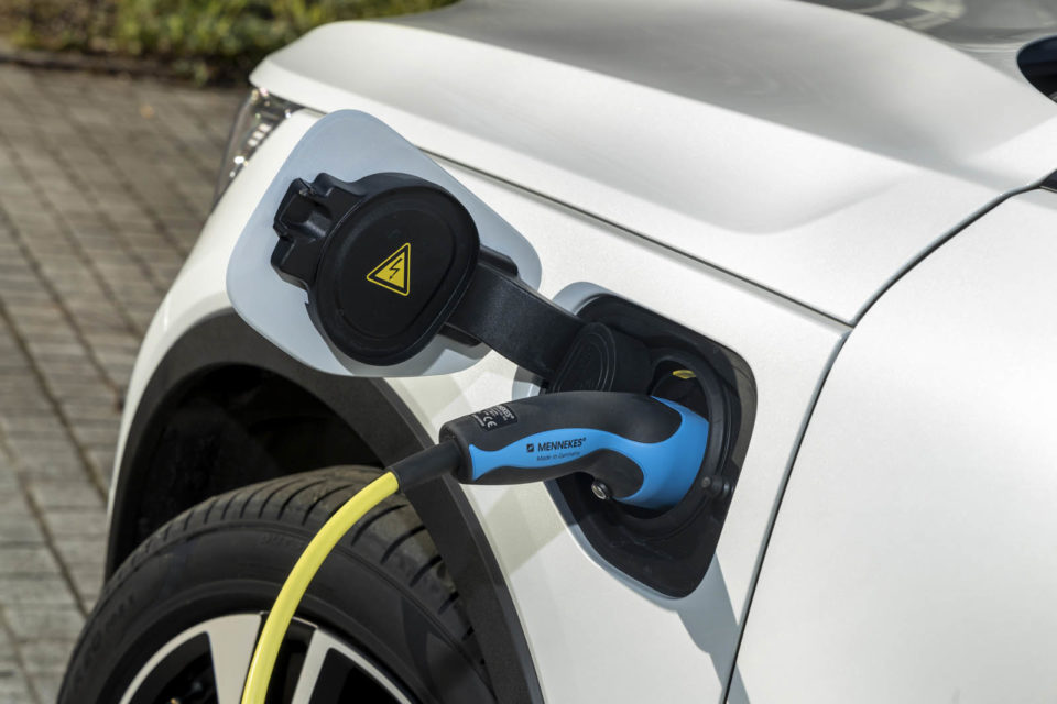 Photo prise Volvo XC40 Recharge T5 Hybride (2020)