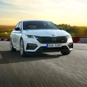 Photo route Škoda Octavia RS iV (2020)