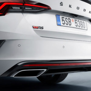 Photo bouclier arrière Škoda Octavia RS iV (2020)