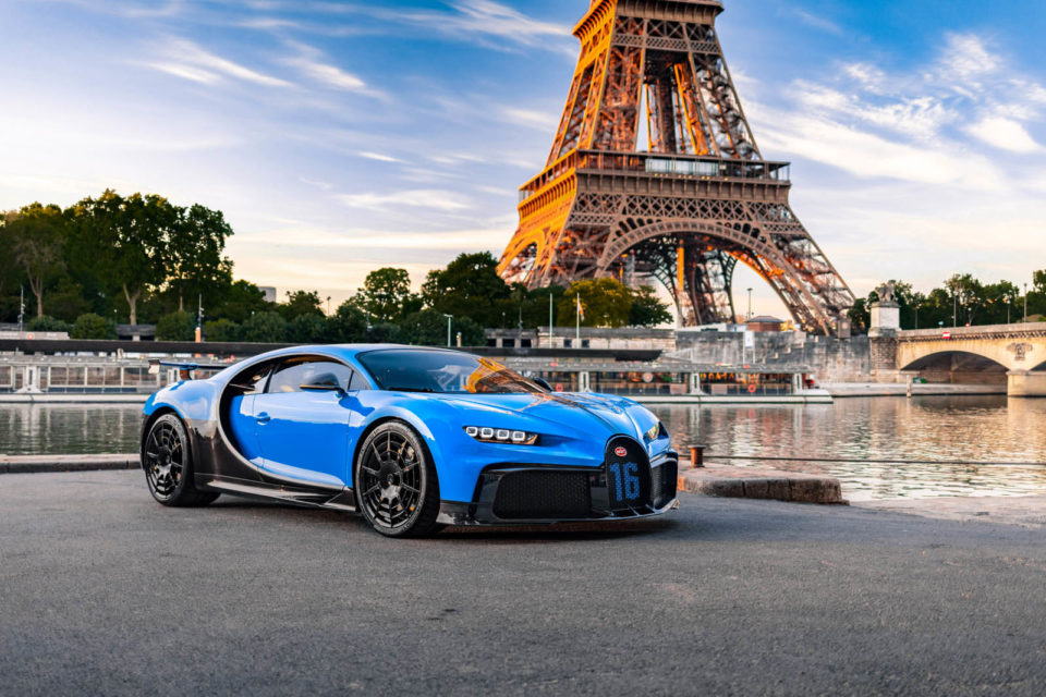 Photo officielle Bugatti Chiron Pur Sport Paris (2020)