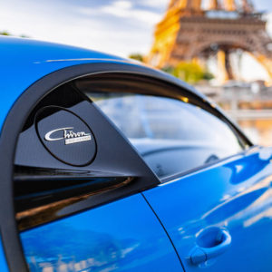 Photo détail extérieur Bugatti Chiron Pur Sport Paris (2020)