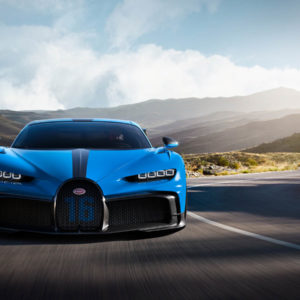 Photo face avant Bugatti Chiron Pur Sport (2020)