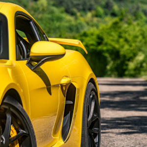 Photo aile arrière Porsche 718 Cayman GT4 (2020)