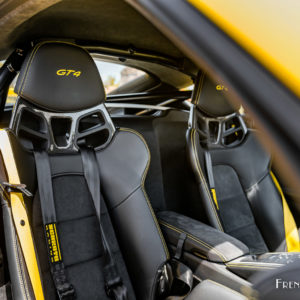 Photo sièges avant Porsche 718 Cayman GT4 (2020)