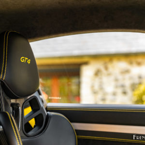 Photo détail appuie tête Porsche 718 Cayman GT4 (2020)