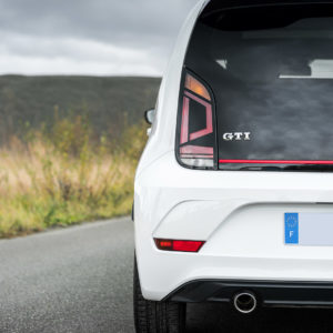 Photo canule échappement chromée Volkswagen Up GTI (2020)