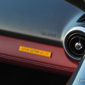 Photo badge numéroté Mazda MX-5 Eunos Edition (2020)
