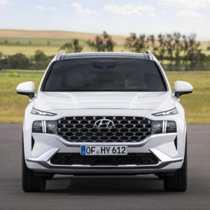 Photo face avant Hyundai Santa Fe IV restylé (2020)