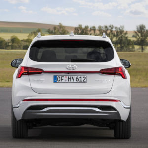 Photo face arrière Hyundai Santa Fe IV restylé (2020)