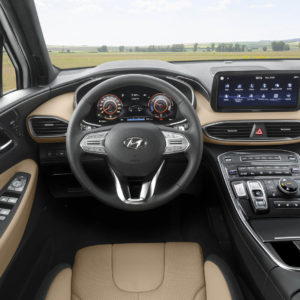 Photo poste de conduite Hyundai Santa Fe IV restylé (2020)