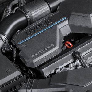 Photo moteur Smartstream hybride essence Hyundai Santa Fe IV res
