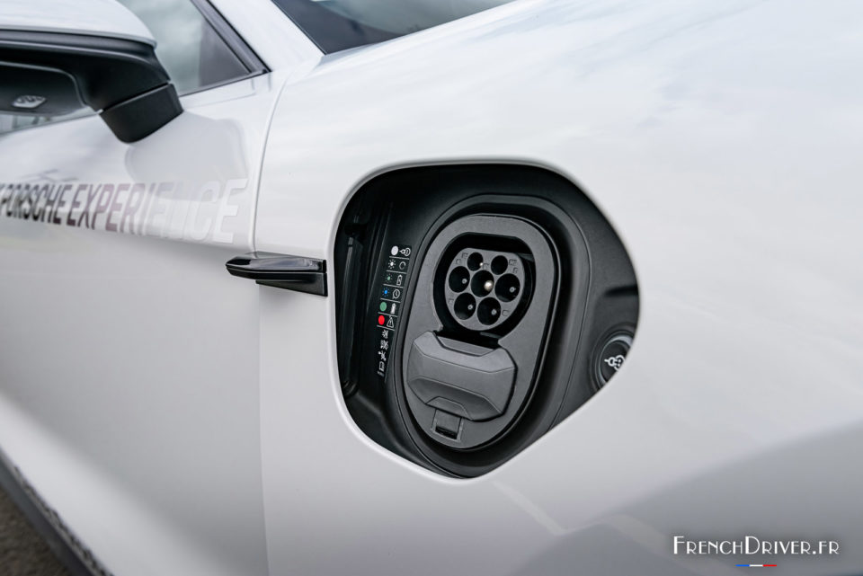 Photo prise recharge Porsche Taycan 4S et Turbo (2020)