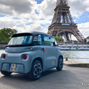 Photo 3/4 arrière nouvelle Citroën Ami (2020)