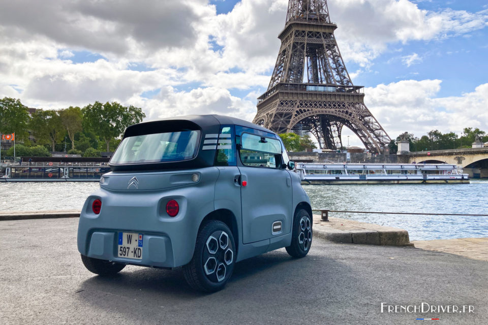 Photo 3/4 arrière nouvelle Citroën Ami (2020)