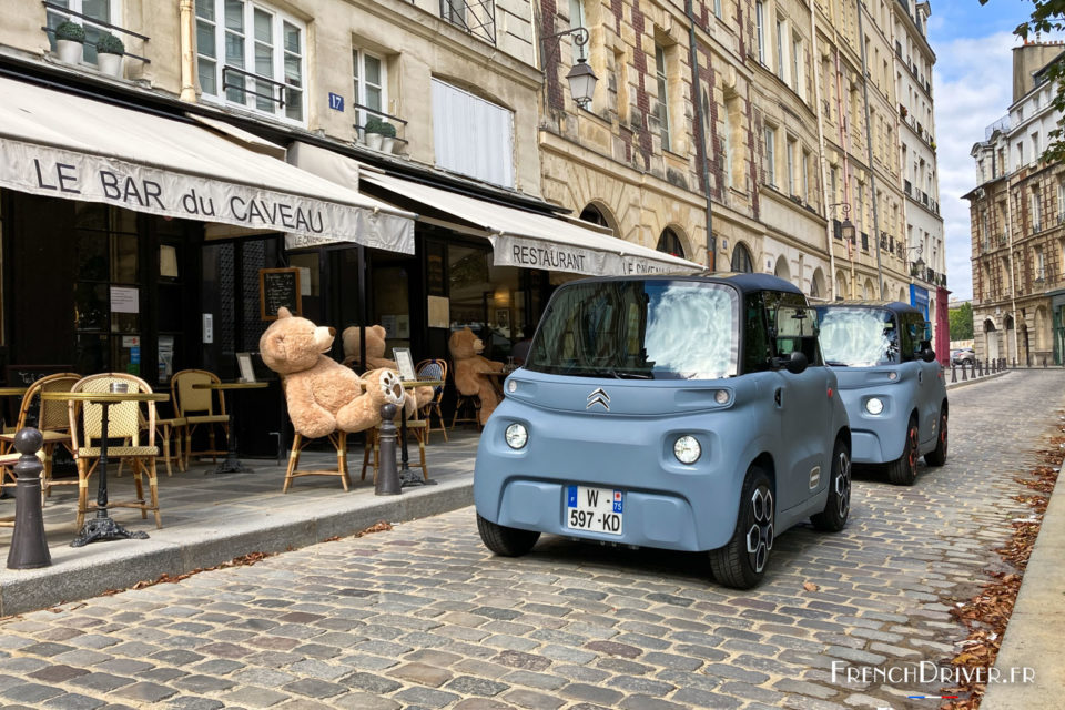 Photo essai ville nouvelle Citroën Ami (2020)