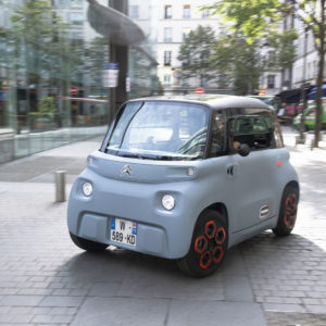 Photo essai dynamique nouvelle Citroën Ami (2020)