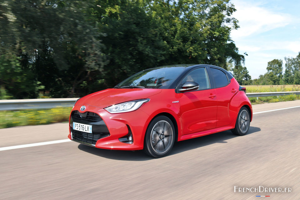 Photo essai route Toyota Yaris IV Hybride (2020)