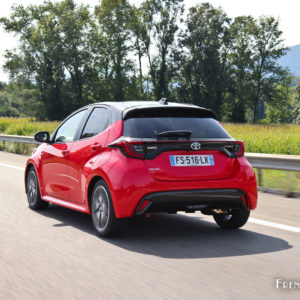 Photo essai dynamique Toyota Yaris IV Hybride (2020)