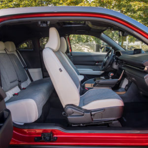 Photo sièges Mazda MX-30 électrique (2020)