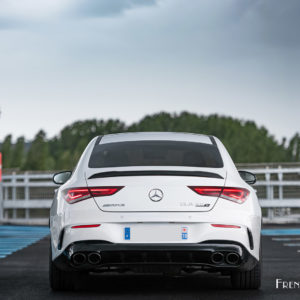 Photo face arrière Mercedes AMG CLA 45 S (2020)