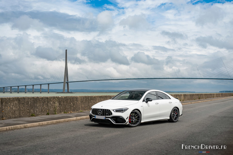 Photo essai route Mercedes AMG CLA 45 S (2020)