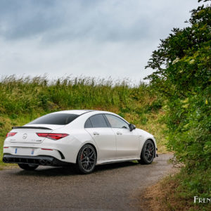 Photo essai dynamique Mercedes AMG CLA 45 S (2020)