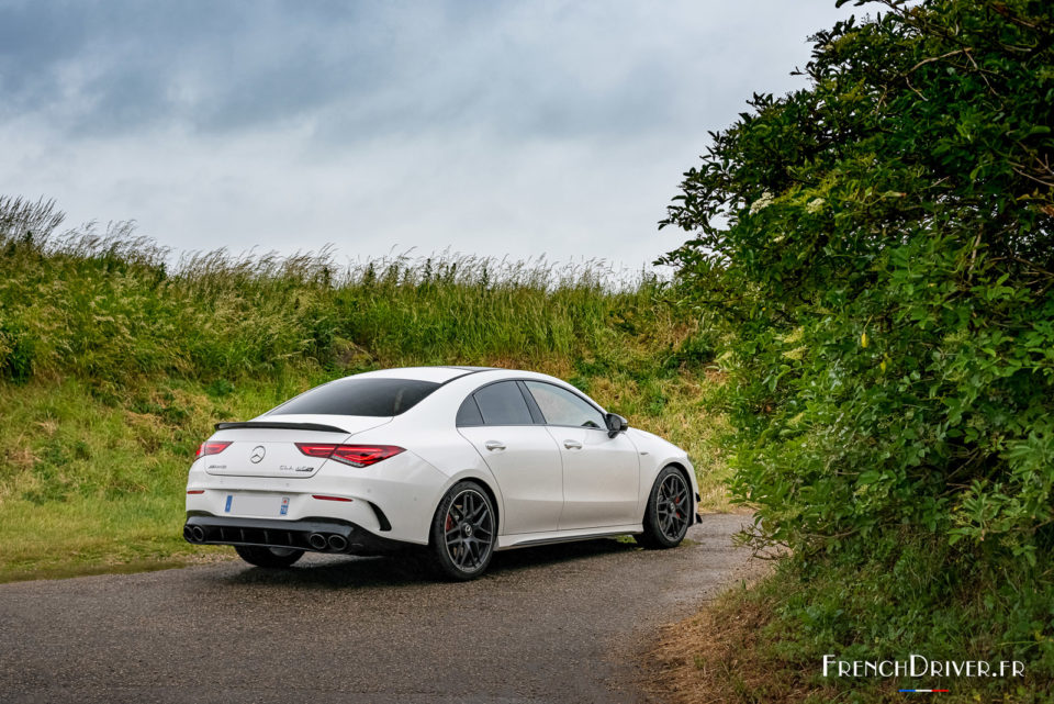 Photo essai dynamique Mercedes AMG CLA 45 S (2020)