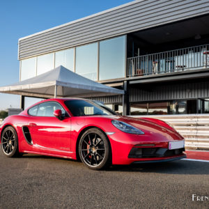 Photo 3/4 avant Porsche 718 Cayman GTS (2020)