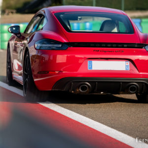 Photo 3/4 arrière Porsche 718 Cayman GTS (2020)