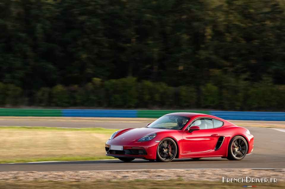 Photo essai circuit Porsche 718 Cayman GTS (2020)