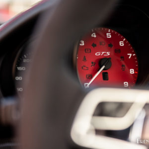 Photo détail compte tours Porsche 718 Cayman GTS (2020)