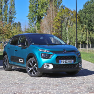 Photo 3/4 avant Citroën C3 restylée (2020)