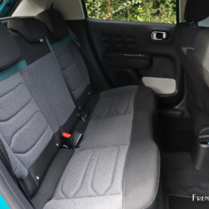 Photo banquette arrière Citroën C3 restylée (2020)