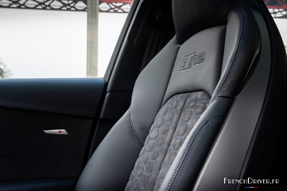 Photo détail siège Audi RS 4 Avant 25 Years (2021)