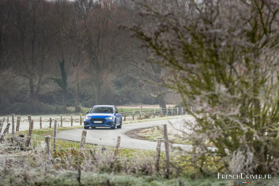 Photo essai route Audi RS 4 Avant 25 Years (2021)