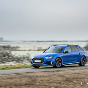 Photo essai dynamique Audi RS 4 Avant 25 Years (2021)