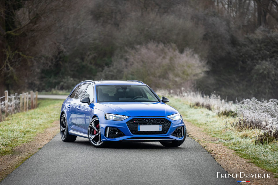 Photo essai routier Audi RS 4 Avant 25 Years (2021)