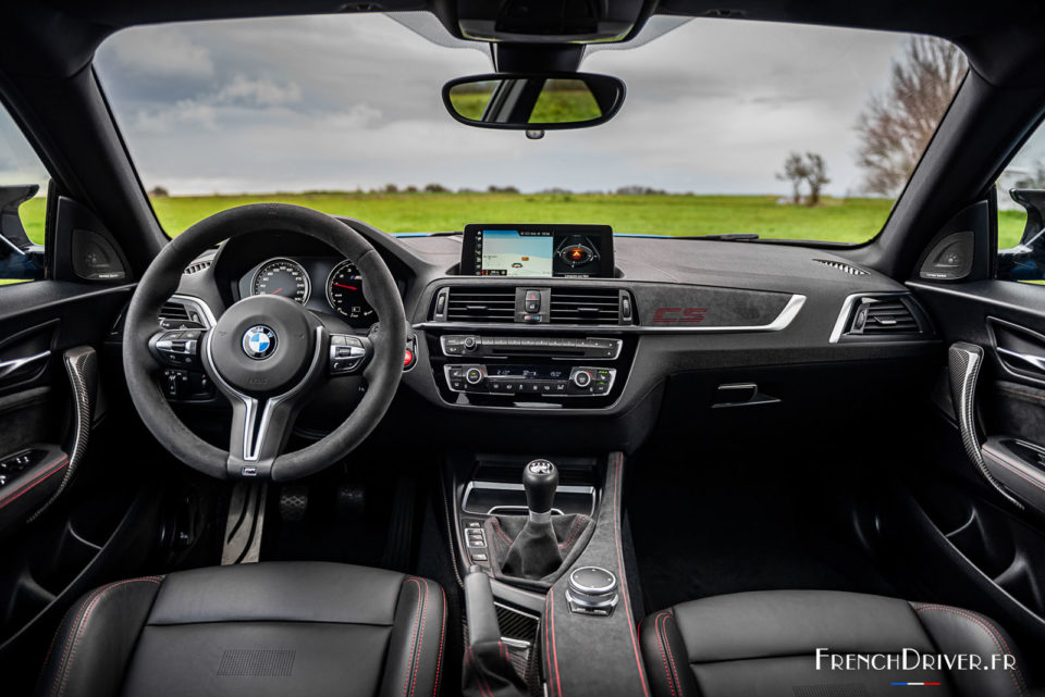 Photo intérieur cuir BMW M2 CS (2021)