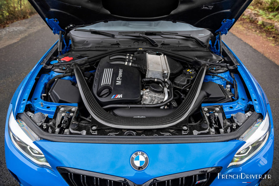Photo moteur essence 3.0 L6 450 ch BMW M2 CS (2021)