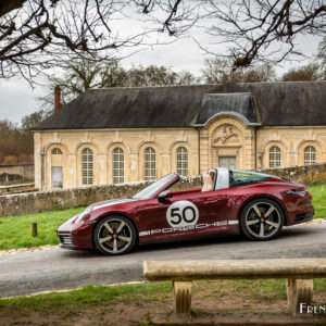 Photo statique Porsche 911 (992) Targa 4S Heritage Design Editio