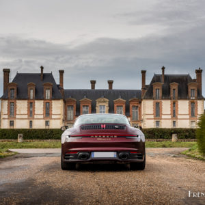 Photo face arrière Porsche 911 (992) Targa 4S Heritage Design E