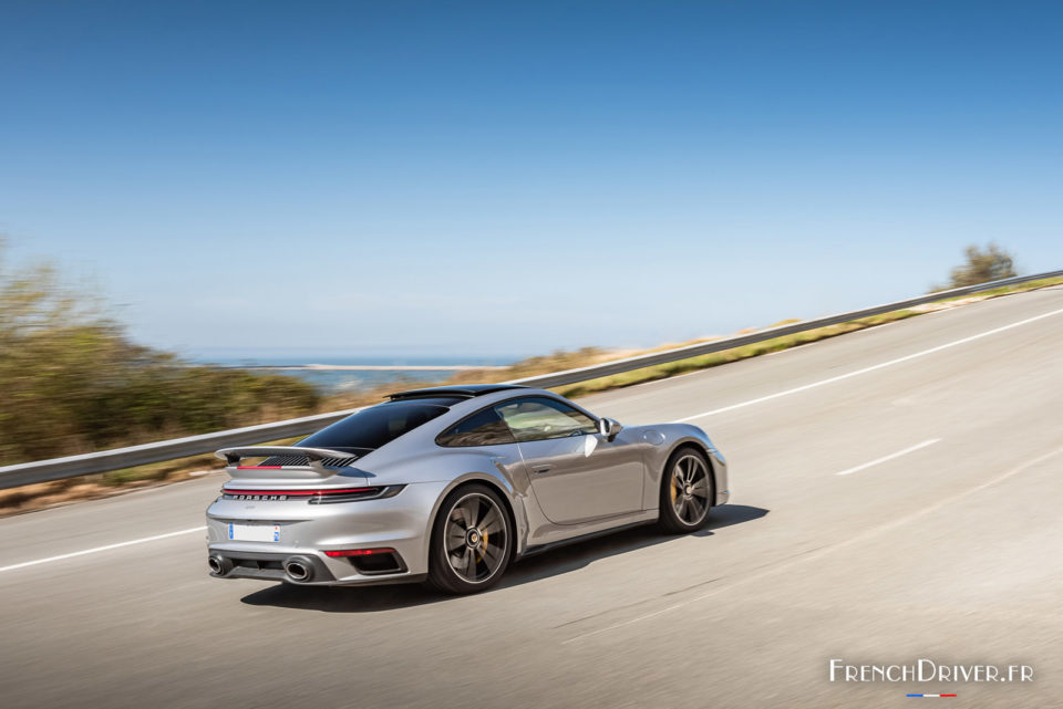 Photo essai dynamique Porsche 911 (992) Turbo S (2021)