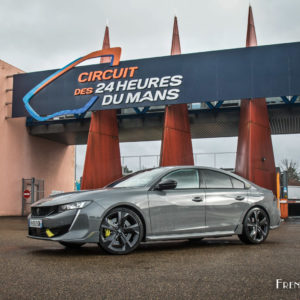 Photo essai circuit du Mans 508 Peugeot Sport Engineered (2021)