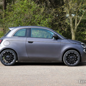 Photo profil Fiat 500 électrique (2021)